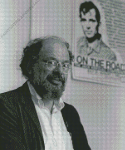 Allen Ginsberg poet Diamond Paintings