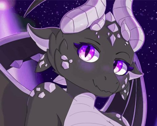 Cute Ender dragon Diamond Paintings