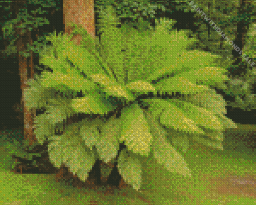 Fern Plant Diamond Paintings