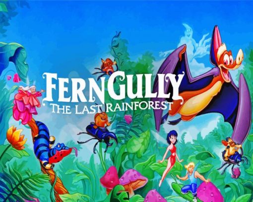 Ferngully The Last Rainforest Animation Diamond Paintings