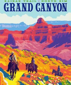 Grand Canyon Poster Diamond Paintings