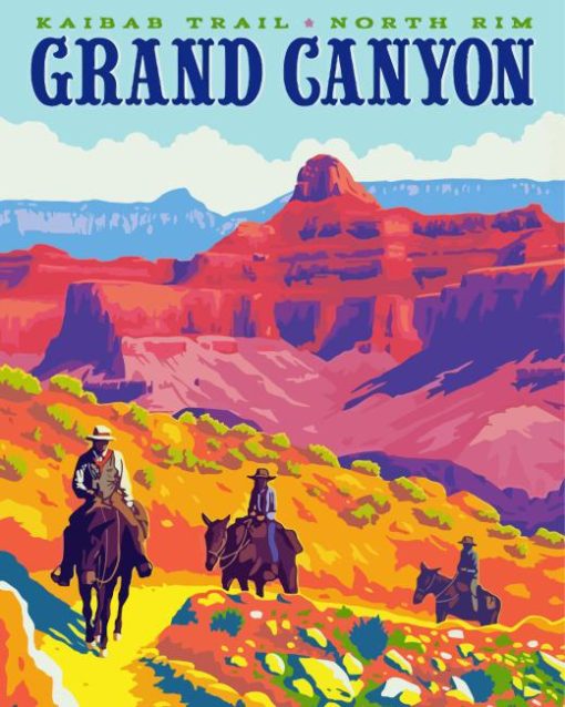 Grand Canyon Poster Diamond Paintings