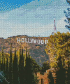 Hollywood sign Diamond Paintings