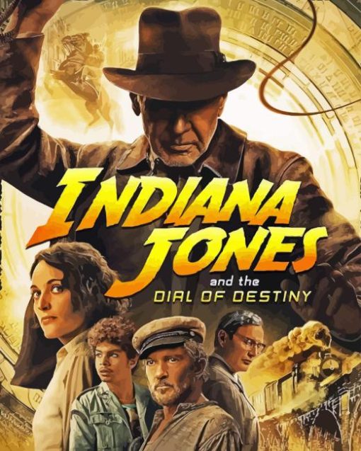 Indiana Jones And The Dial Of Destiny Diamond Paintings