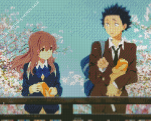 Ishida And Shoko A Silent Voice Diamond Paintings