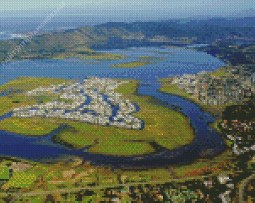 Knysna town Diamond Paintings