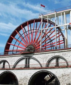 Laxey wheel Diamond Paintings