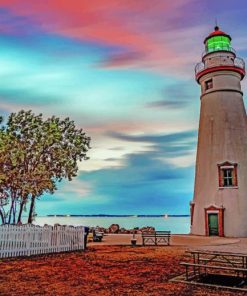 Marblehead Lighthouse Diamond Paintings