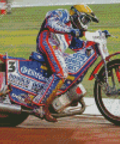 Speedway motorcycle Diamond Paintings