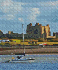 Sunderland point piel castle Diamond Paintings