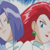 Team rocket pokemon anime Diamond Paintings