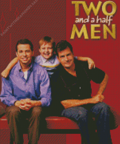 Two and a half men Diamond Paintings