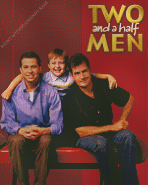 Two and a half men Diamond Paintings