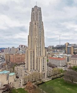 University of Pittsburgh Diamond Paintings