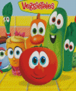 Veggie tale Diamond Paintings