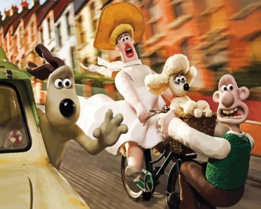 Wallace and Gromit Diamond paintings