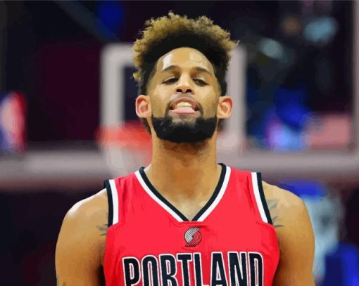 allen crabbe Blazers Player Diamond Paintings