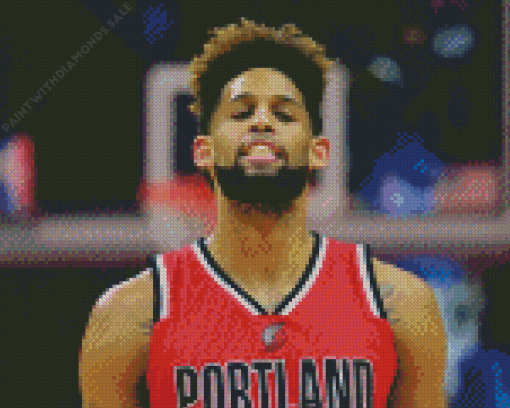 allen crabbe Blazers Player Diamond Paintings