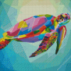 Colorful Turtle Diamond Paintings