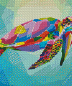 Colorful Turtle Diamond Paintings