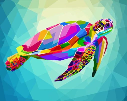 Colorful Turtle Diamond Paintings