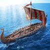 the Viking longship Diamond Piantings