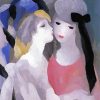 the kiss by Marie Laurencin Diamond Paintings