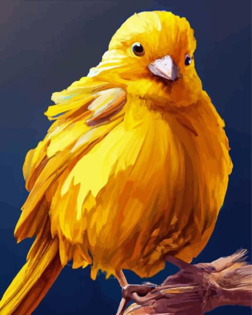 yellow canary Diamond Paintings