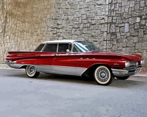 1960 Buick Lesabre Diamond Painting