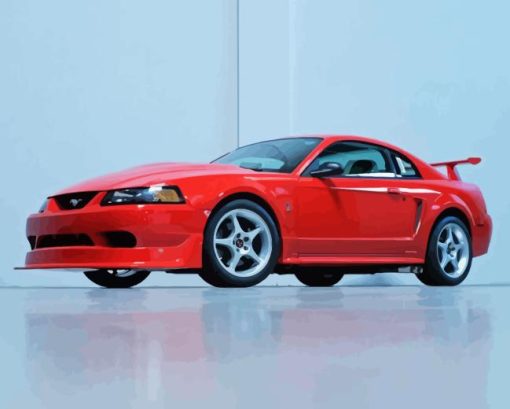 2000 ford mustang Diamond Paintings