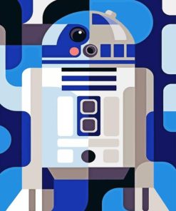 Abstract R2d2 Diamond Painting