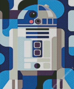 Abstract R2d2 Diamond Painting