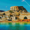 Agios nikolaos spinalonga fortress Diamond Paintings