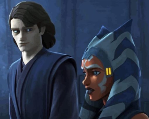 Anakin And ahsoka Diamond Paintings