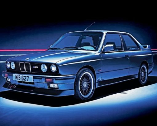 BMW E30 Diamond Paintings