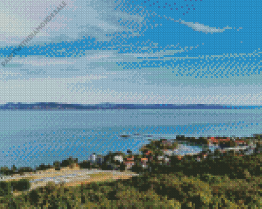 Balaton Lake Diamond Painting