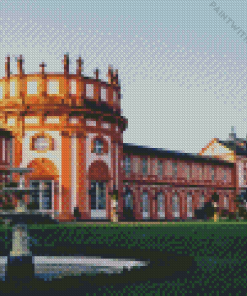 Biebrich Palace in Wiesbaden Diamond Painting