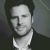 Black And White James Roday Diamond Painting