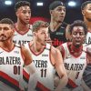 Blazers Basketball Players Diamond Painting