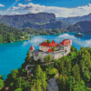 Bled Castle Diamond Paintings