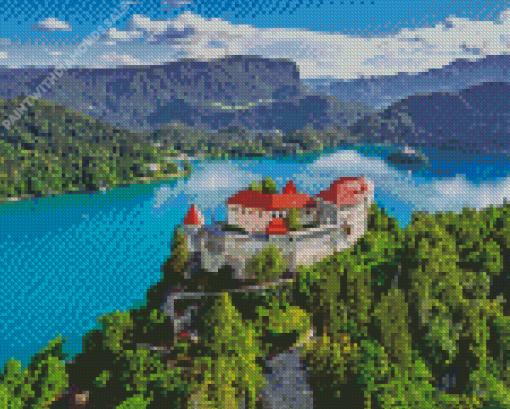 Bled Castle Diamond Paintings