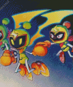 Bomberman plasma diamond paintings