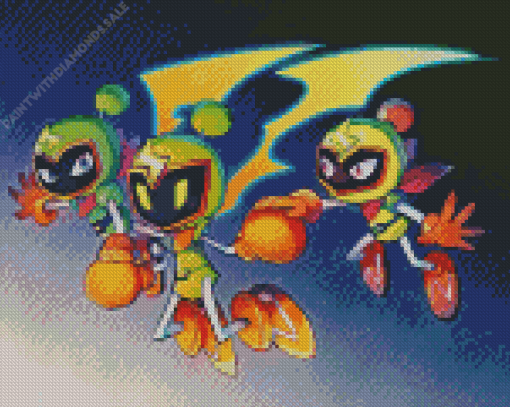 Bomberman plasma diamond paintings