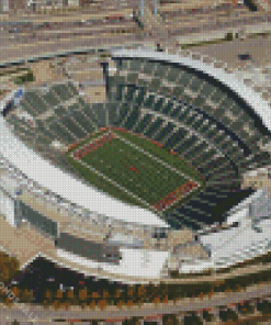 Cincinnati Paul Brown Stadium Diamond Painting