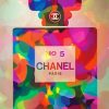 Colorful Chanel Bottle Diamond Painting