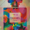 Colorful Chanel Bottle Diamond Painting