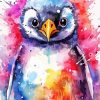 Colorful Penguin Diamond Painting