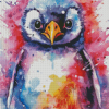 Colorful Penguin Diamond Painting