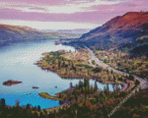 Columbia River Gorge National Park Diamond Paintings