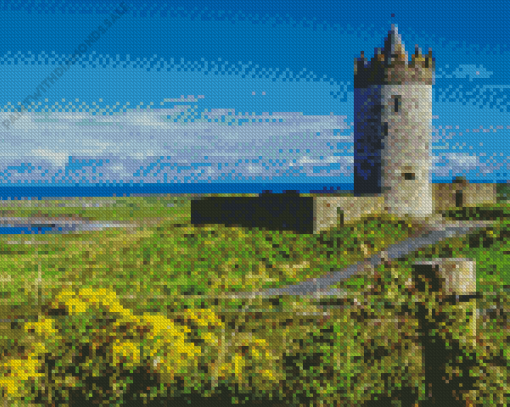 Doonagore Castle Diamond Painting